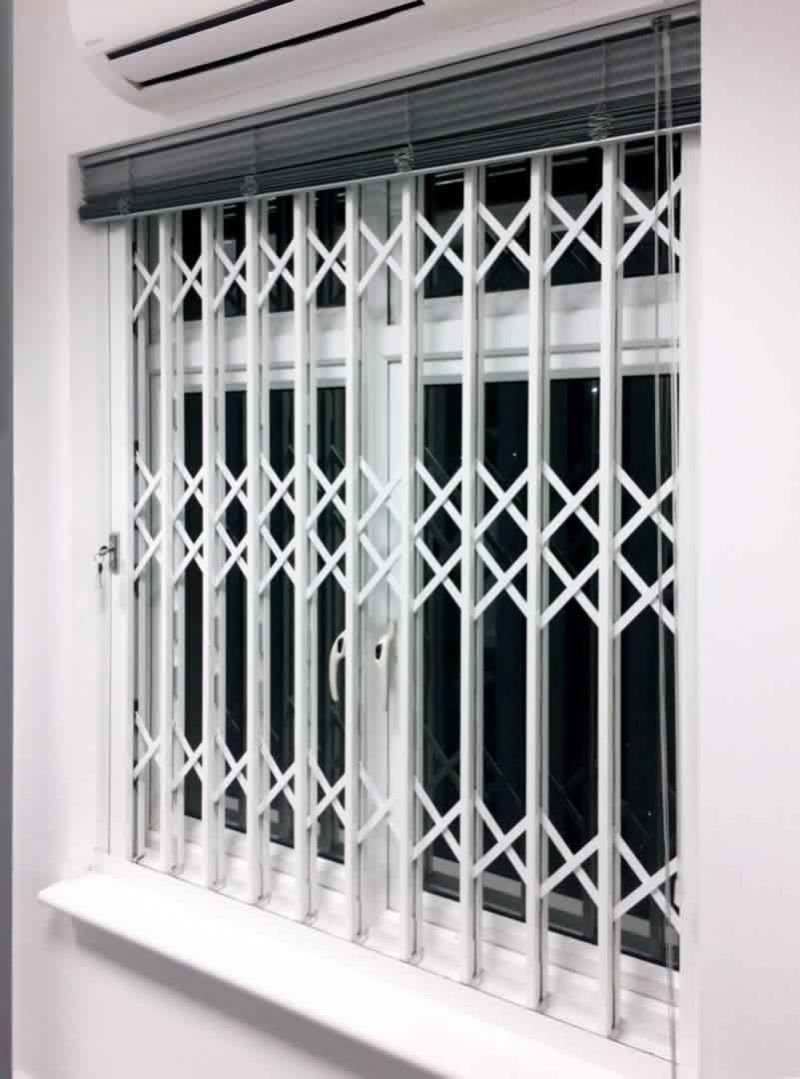 Retractable Grilles - Window Security Solutions
